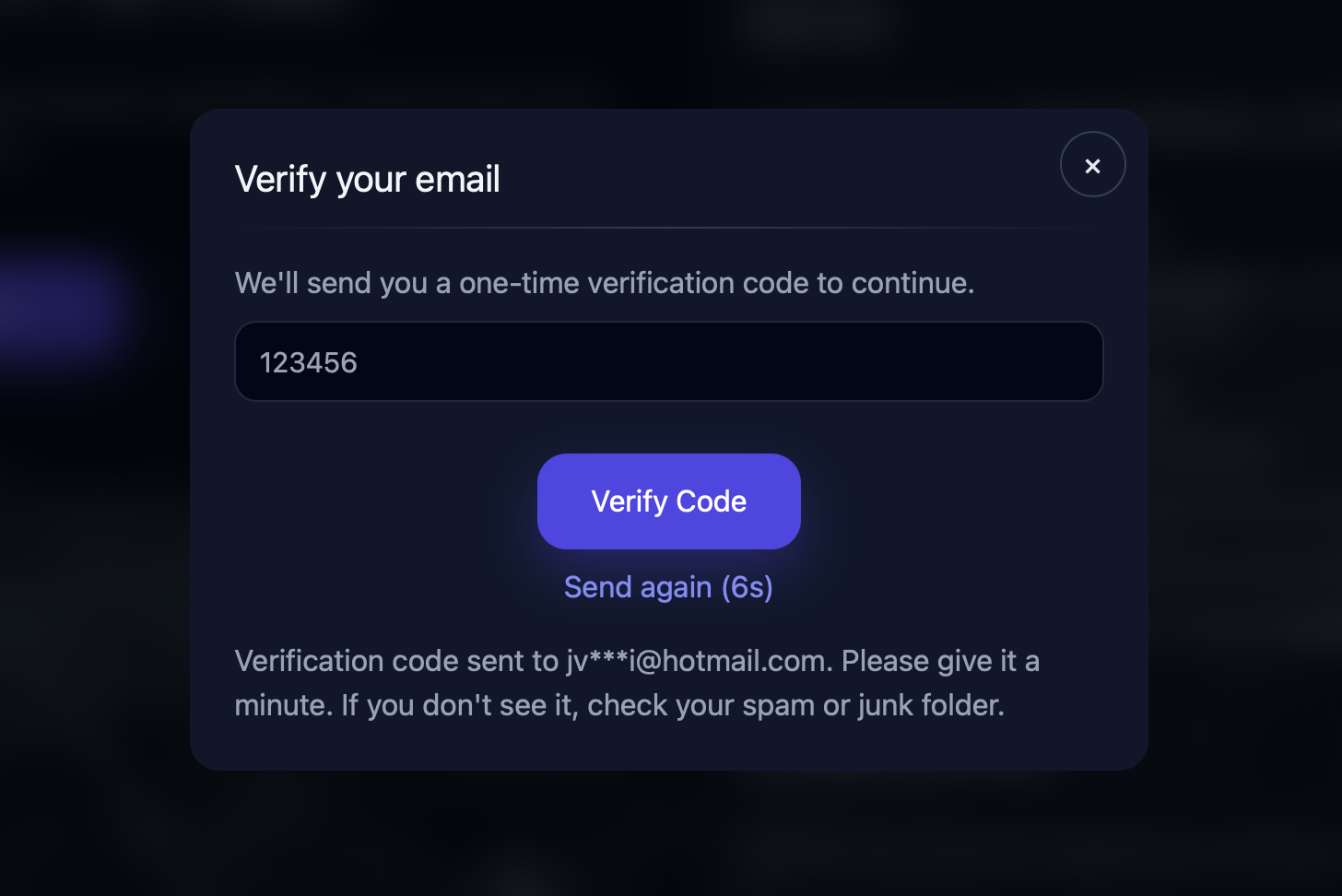 Generated workout preview