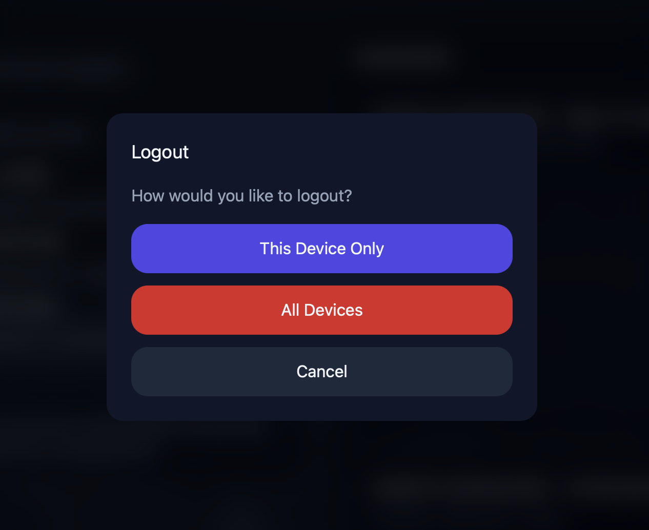 Generated workout preview